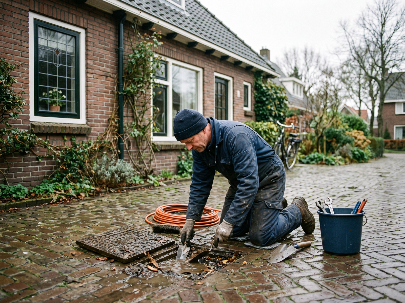 Drainage aanleggen bij een woning door Smit
